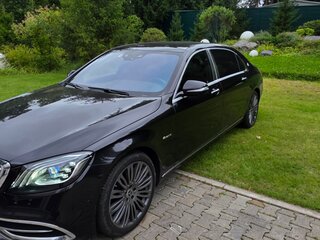 2017 Mercedes-Benz Maybach S-Класс 560 I (X222) Рестайлинг, чёрный, 5500000 рублей, вид 5