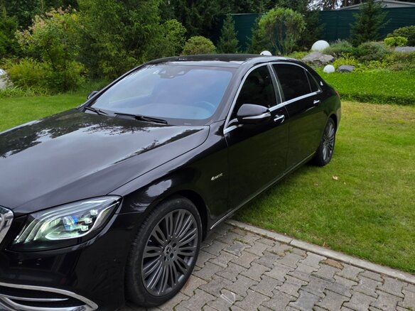 2017 Mercedes-Benz Maybach S-Класс 560 I (X222) Рестайлинг, чёрный, 5500000 рублей - вид 4