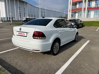 2019 Volkswagen Polo V Рестайлинг, белый, 1140000 рублей, вид 4