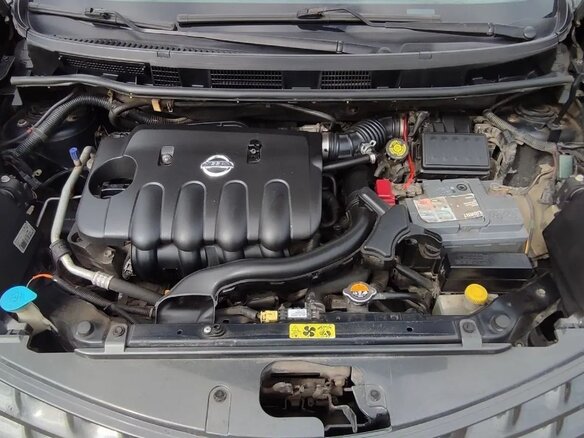 2007 Nissan Note I, чёрный - вид 4