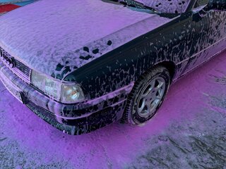 1991 Audi 80 IV (B3), синий, 410000 рублей, вид 2