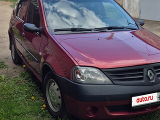 2009 Renault Logan I, красный, 540000 рублей, вид 2