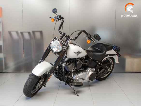 2011 Harley-Davidson Fat Boy, белый, 1016436 рублей - вид 2
