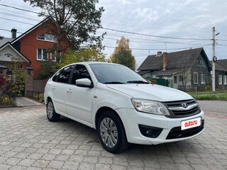 2017 Lada (ВАЗ) Granta I, белый, 399000 рублей, вид 4