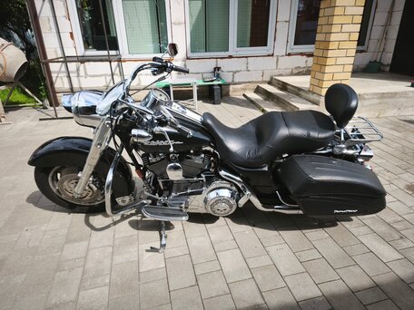 2007 Harley-Davidson Road King, чёрный, 720000 рублей, вид 2