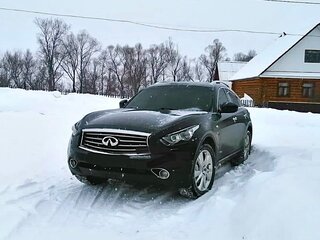 2014 Infiniti QX70, чёрный, 2475000 рублей, вид 1
