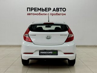 2014 Hyundai Solaris I Рестайлинг, белый, 930000 рублей, вид 5