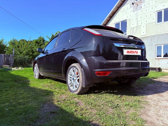 2008 Ford Focus II Рестайлинг, чёрный, 650000 рублей - вид 3