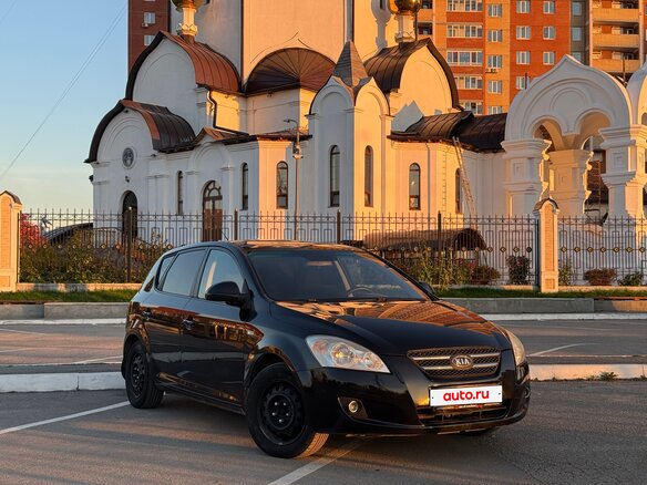 2007 Kia Ceed I, чёрный, 460000 рублей - вид 1