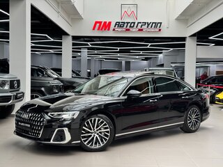 2025 Audi A8 Long 55 TFSI IV (D5) Рестайлинг, чёрный, 21790000 рублей, вид 3
