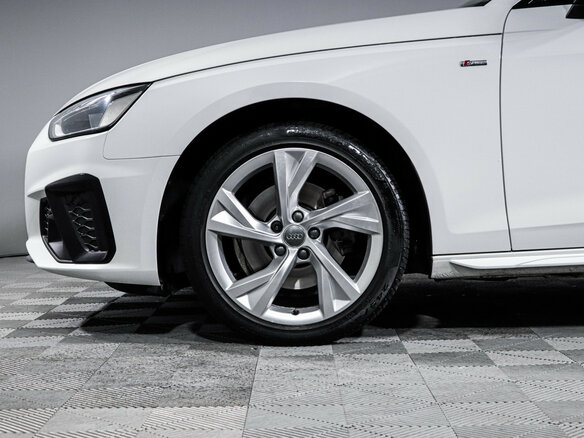 2020 Audi A4 35 TFSI V (B9) Рестайлинг, белый - вид 14