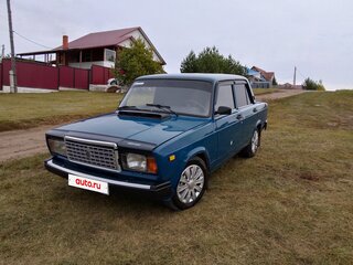2004 Lada (ВАЗ) 2107, синий, 155000 рублей, вид 1