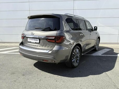 2018 Infiniti QX80 I Рестайлинг 2, серый, 3690000 рублей, вид 5