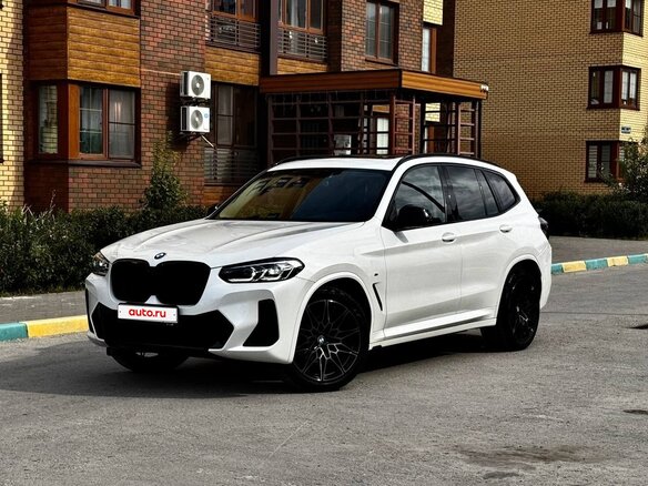 2021 BMW X3 30i xDrive III (G01) Рестайлинг, белый