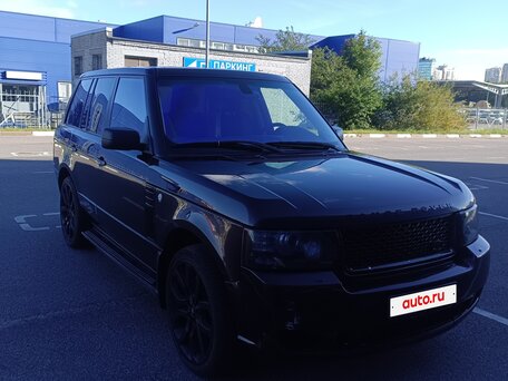 2008 Land Rover Range Rover Supercharged III Рестайлинг, пурпурный, 1444000 рублей, вид 2