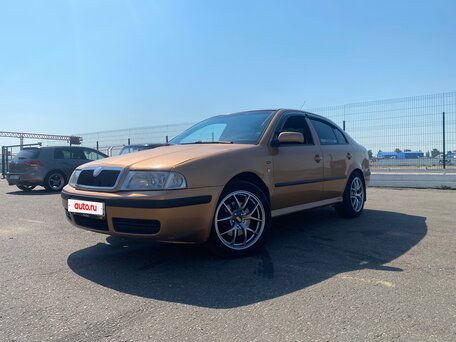 2001 Skoda Octavia I (A4) Рестайлинг, бежевый, 495000 рублей, вид 2