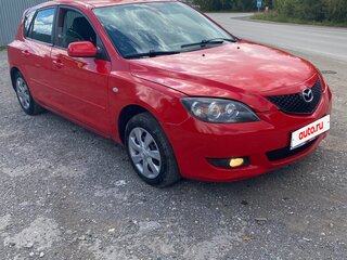2007 Mazda 3 I (BK) Рестайлинг, красный, 285000 рублей, вид 3