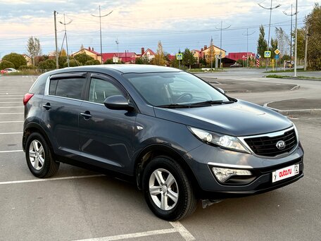 2015 Kia Sportage III Рестайлинг, синий, 1699999 рублей, вид 2