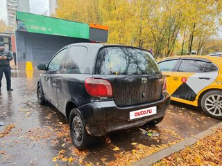 1999 Toyota Yaris I, чёрный, 150000 рублей, вид 3