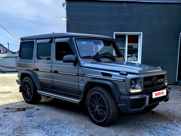 2015 Mercedes-Benz G-Класс AMG 63 AMG I (W463) Рестайлинг 3, серый, 6000000 рублей - вид 2