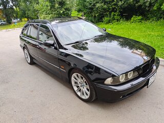 2000 BMW 5 серии 520i IV (E39), чёрный, 800000 рублей, вид 2
