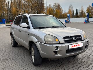 2005 Hyundai Tucson I, серебристый, 600000 рублей, вид 2