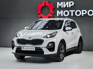 2019 Kia Sportage IV Рестайлинг, белый, 1850000 рублей, вид 1