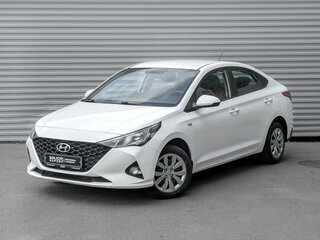 2022 Hyundai Solaris II Рестайлинг, белый, 1595000 рублей, вид 1