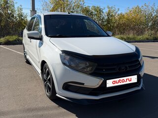 2018 Lada (ВАЗ) Granta I Рестайлинг, белый, 600000 рублей, вид 1