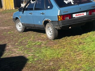 2002 Lada (ВАЗ) 21093i, голубой, 90000 рублей, вид 4