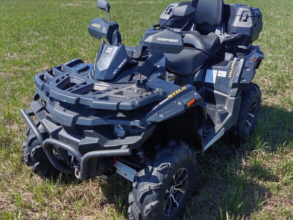 2022 Stels ATV-800 Guepard Trophy, чёрный, 750000 рублей