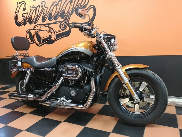 2014 Harley-Davidson XL1200, оранжевый, 999000 рублей - вид 5