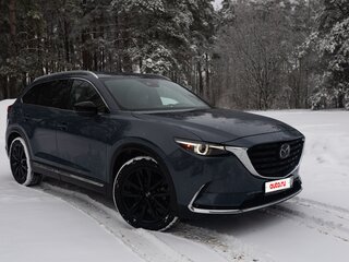 2023 Mazda CX-9 II Рестайлинг, серый, 3700000 рублей, вид 2