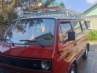 1987 Volkswagen Multivan 5-speed T3, красный, 800000 рублей, вид 2