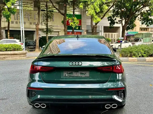 2021 Audi A3 Sportback 35 TFSI IV (8Y), зелёный, 1780084 рублей - вид 5