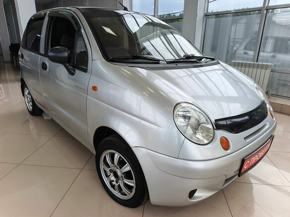 2010 Daewoo Matiz I Рестайлинг, серебристый - вид 3