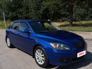 2008 Mazda 3 I (BK) Рестайлинг, синий, 620000 рублей, вид 1