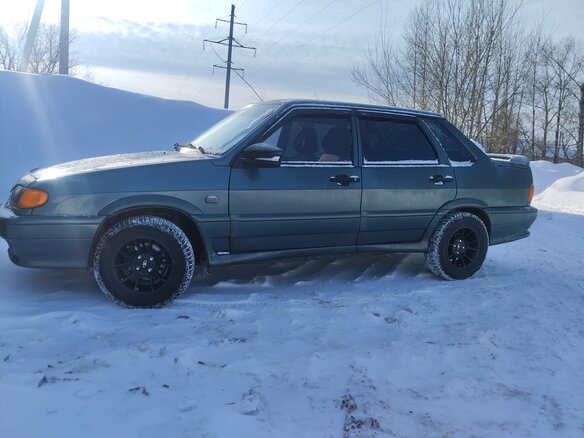 2008 Lada (ВАЗ) 2115, зелёный, 300000 рублей - вид 5