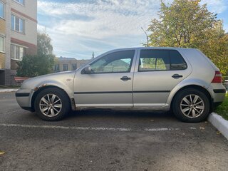2003 Volkswagen Golf IV, серебристый, 250000 рублей, вид 4