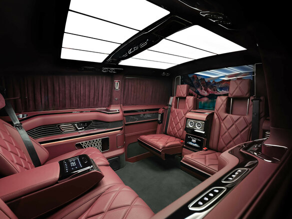 2024 Mercedes-Benz V-Класс Extra Long 300 d экстра длинный III (W447) Рестайлинг 2, чёрный, 39500000 рублей - вид 31