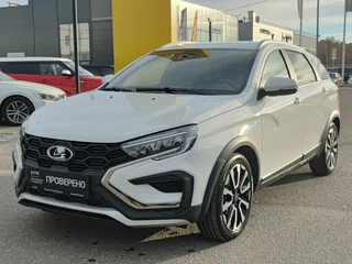 2024 Lada (ВАЗ) Vesta SW Cross I Рестайлинг (NG), белый, 1565000 рублей, вид 1