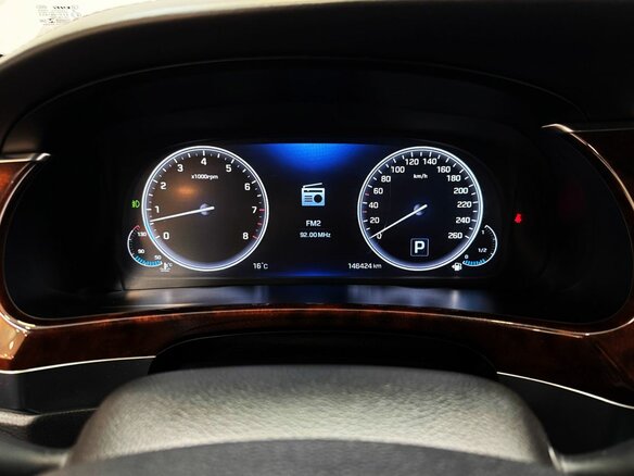 2015 Hyundai Equus II Рестайлинг, чёрный, 1450000 рублей - вид 11