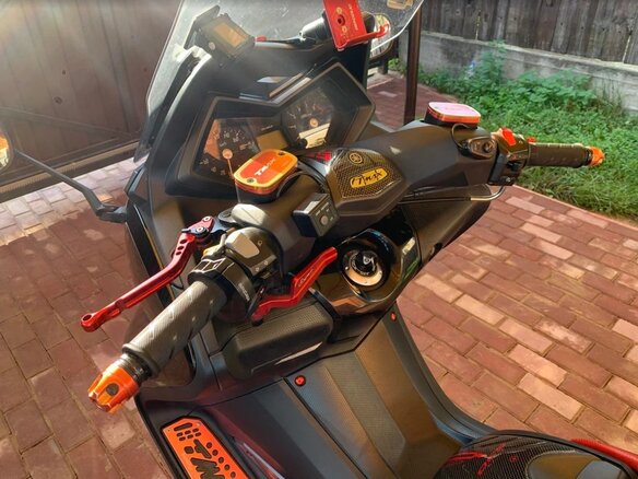 2012 Yamaha TMAX, чёрный, 520000 рублей - вид 15