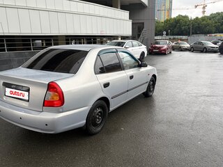 2008 Hyundai Accent ТагАЗ II, серый, 449000 рублей, вид 4