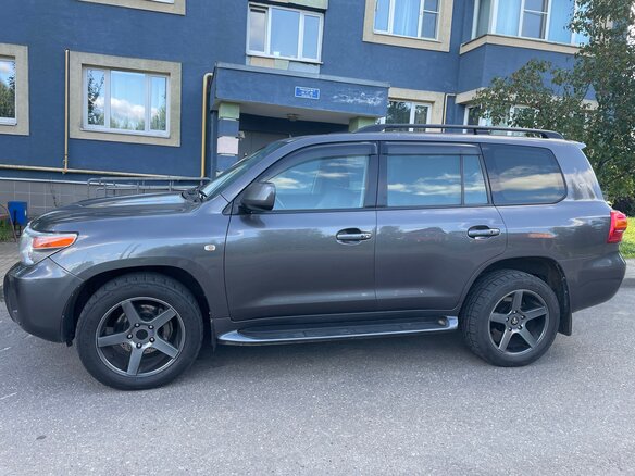 2009 Toyota Land Cruiser 200 Series, серый - вид 7