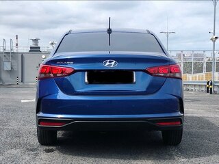 2022 Hyundai Solaris II Рестайлинг, синий, 1800000 рублей, вид 3