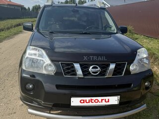 2008 Nissan X-Trail II, чёрный, 1200000 рублей, вид 2