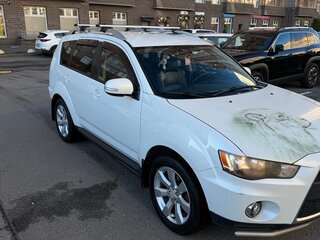 2010 Mitsubishi Outlander II Рестайлинг, белый, 1190000 рублей, вид 2