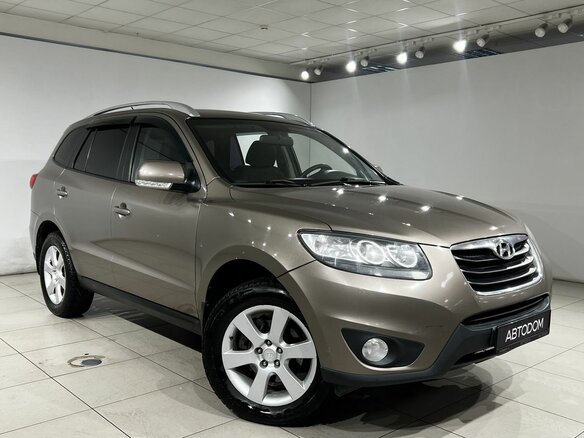 2010 Hyundai Santa Fe II Рестайлинг, коричневый, 1099000 рублей - вид 3