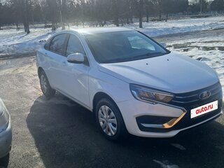 2024 Lada (ВАЗ) Vesta I Рестайлинг (NG), белый, 1400000 рублей, вид 4